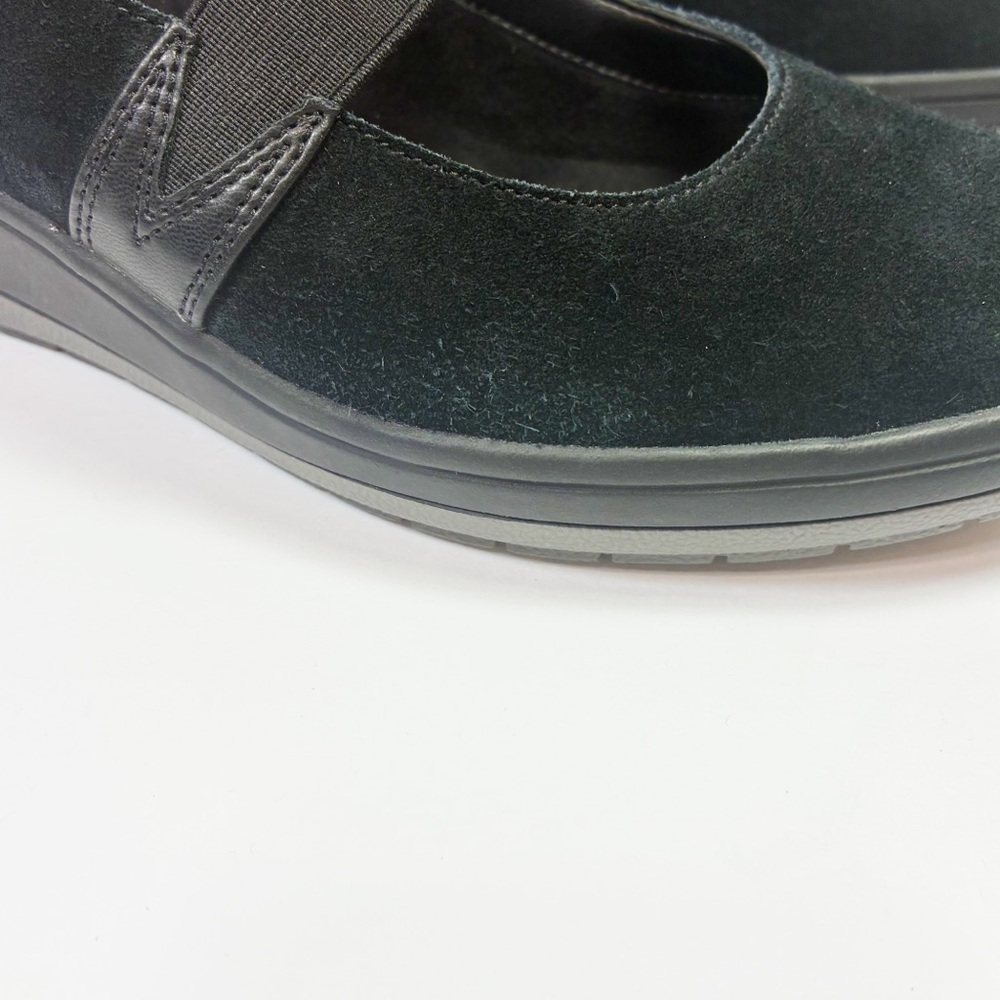 Vionic Judie Orthotic Suede Mary Jane Shoes - Picture 6 of 8